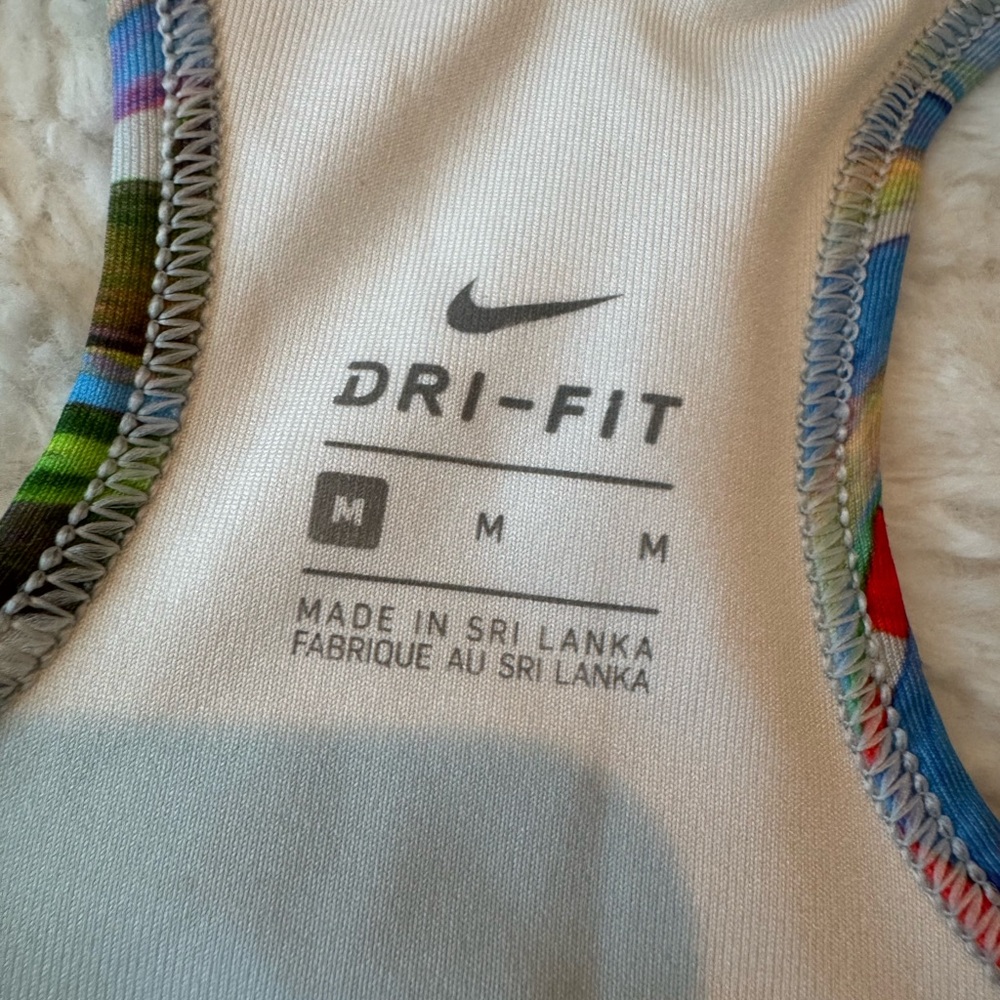 Nike Dri-FIT Sports Bra with Multicolor Trim - Picture 6 of 6